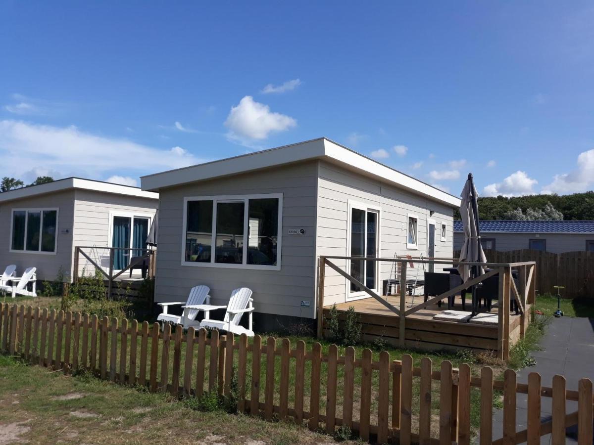 Camping De Duinhoeve Chalet Schelp Not For Companies Nieuw-Haamstede Exterior photo
