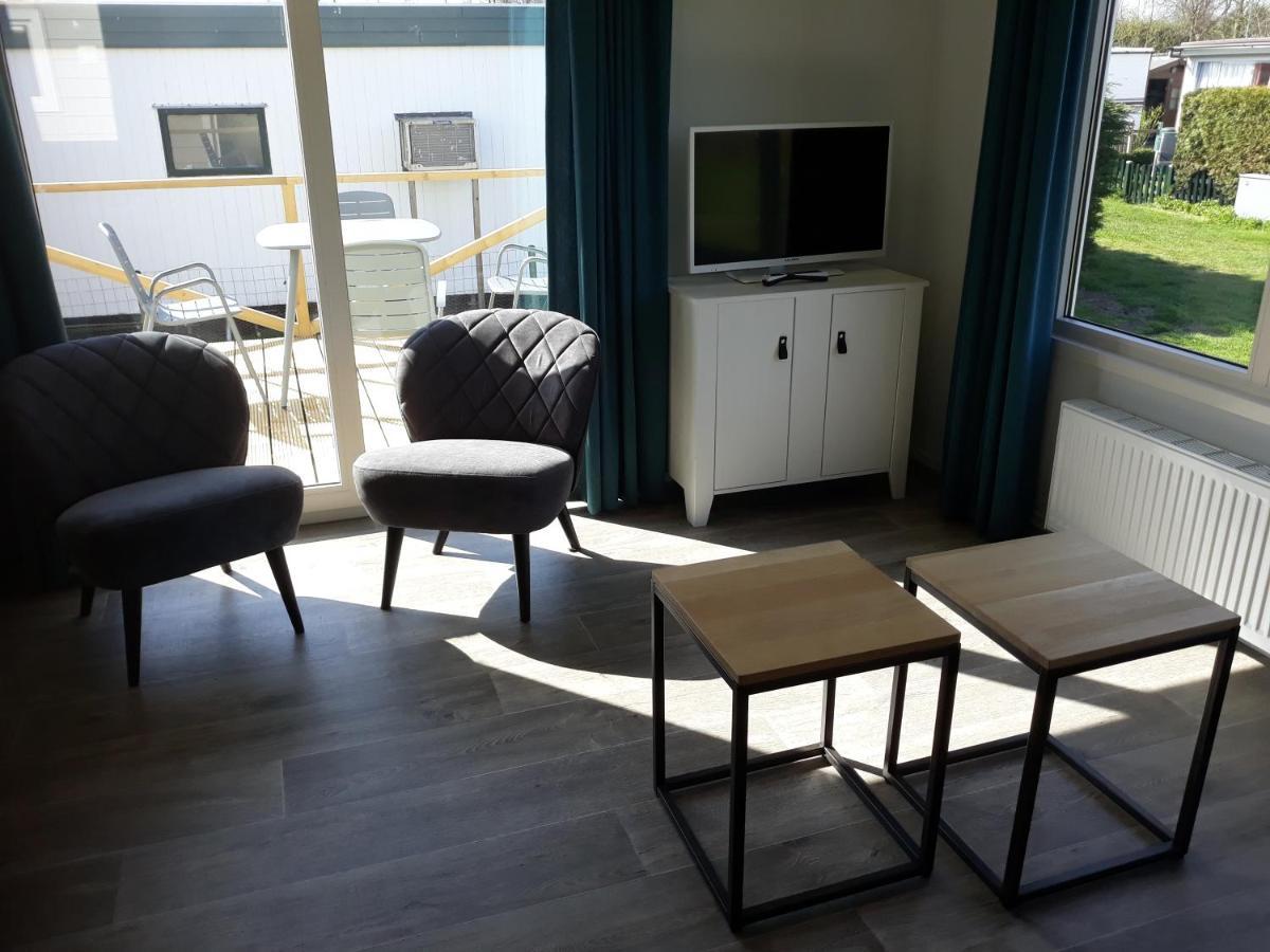 Camping De Duinhoeve Chalet Schelp Not For Companies Nieuw-Haamstede Exterior photo